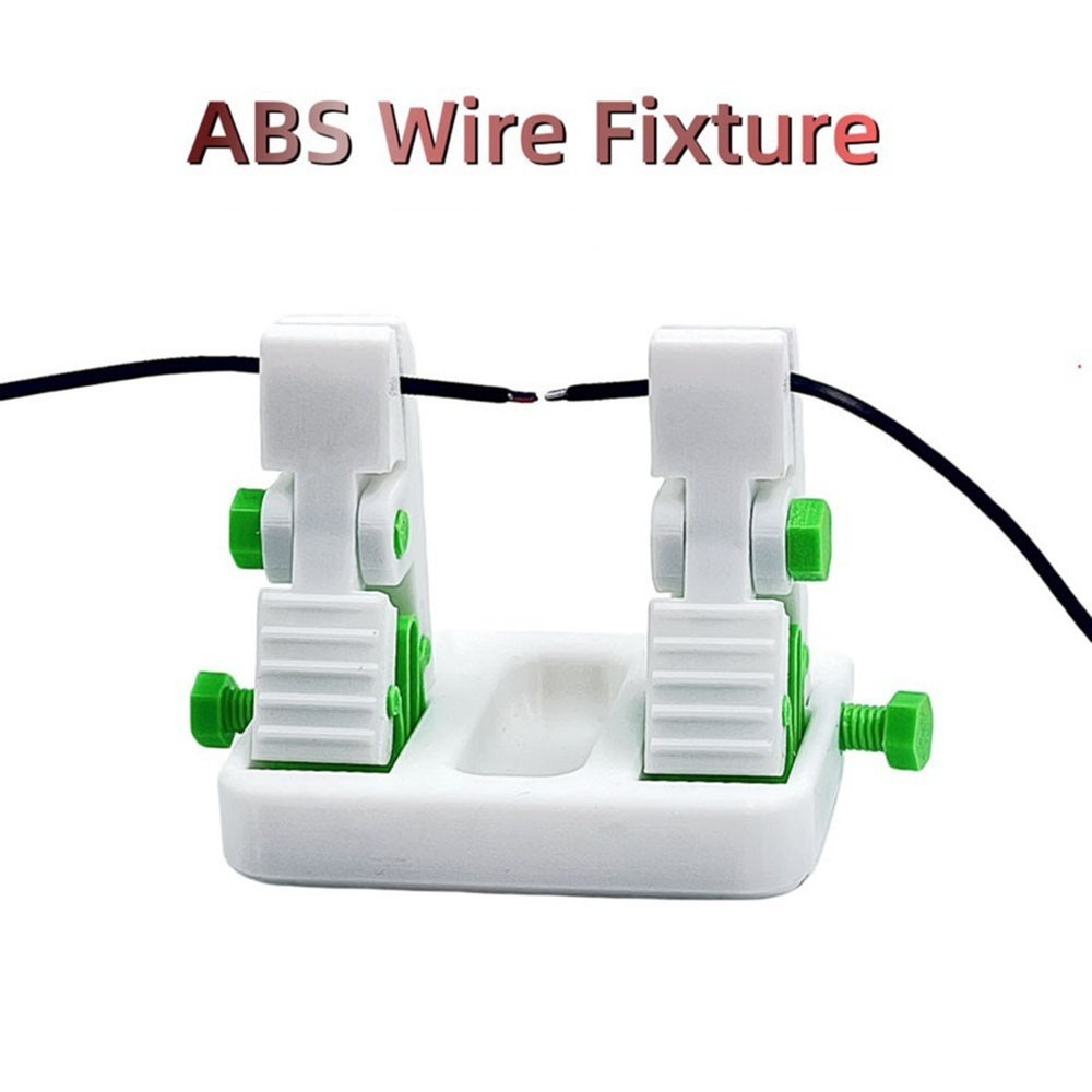 Compact Wire Mounting Bracket for Soldering Projects in Tight Workspaces