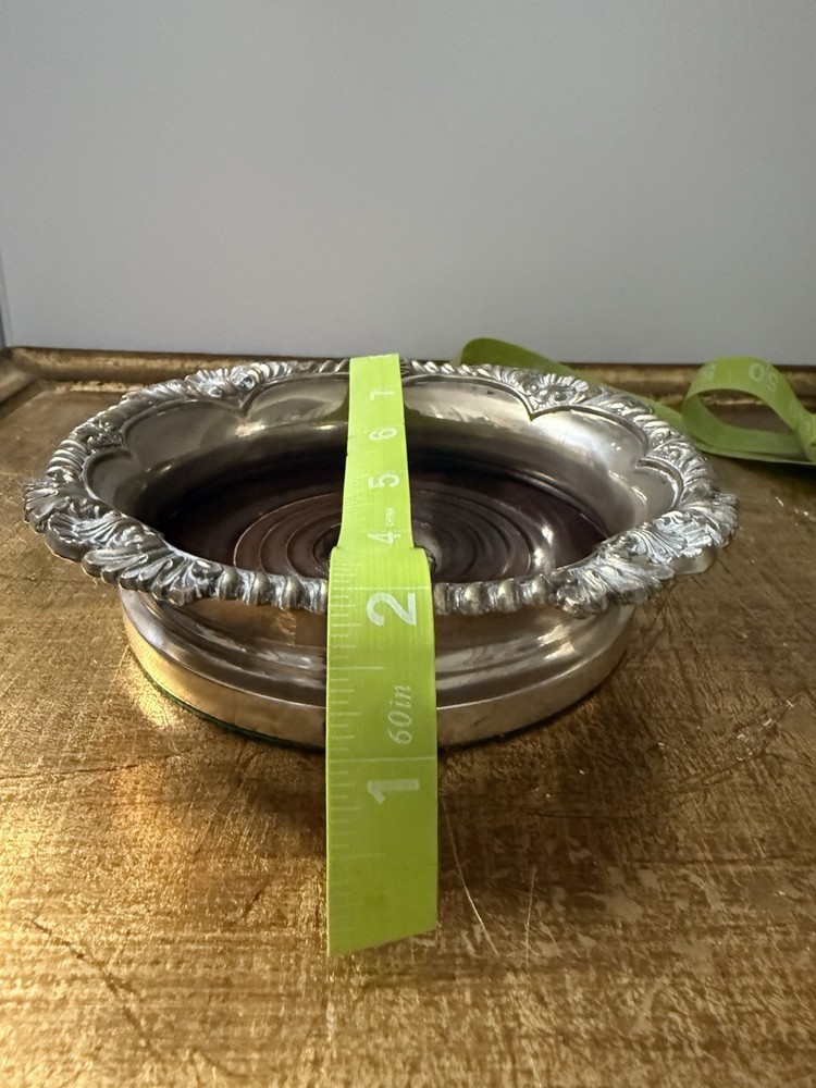 Wine Coaster By Corbell & Co Silverplate