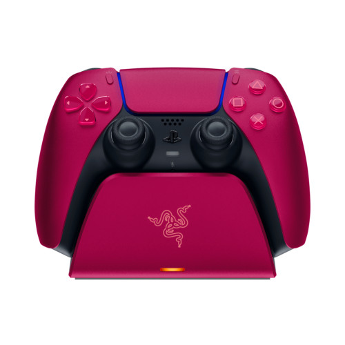 Razer Quick Charging Stand for PlayStation 5 - USB Powered - Red