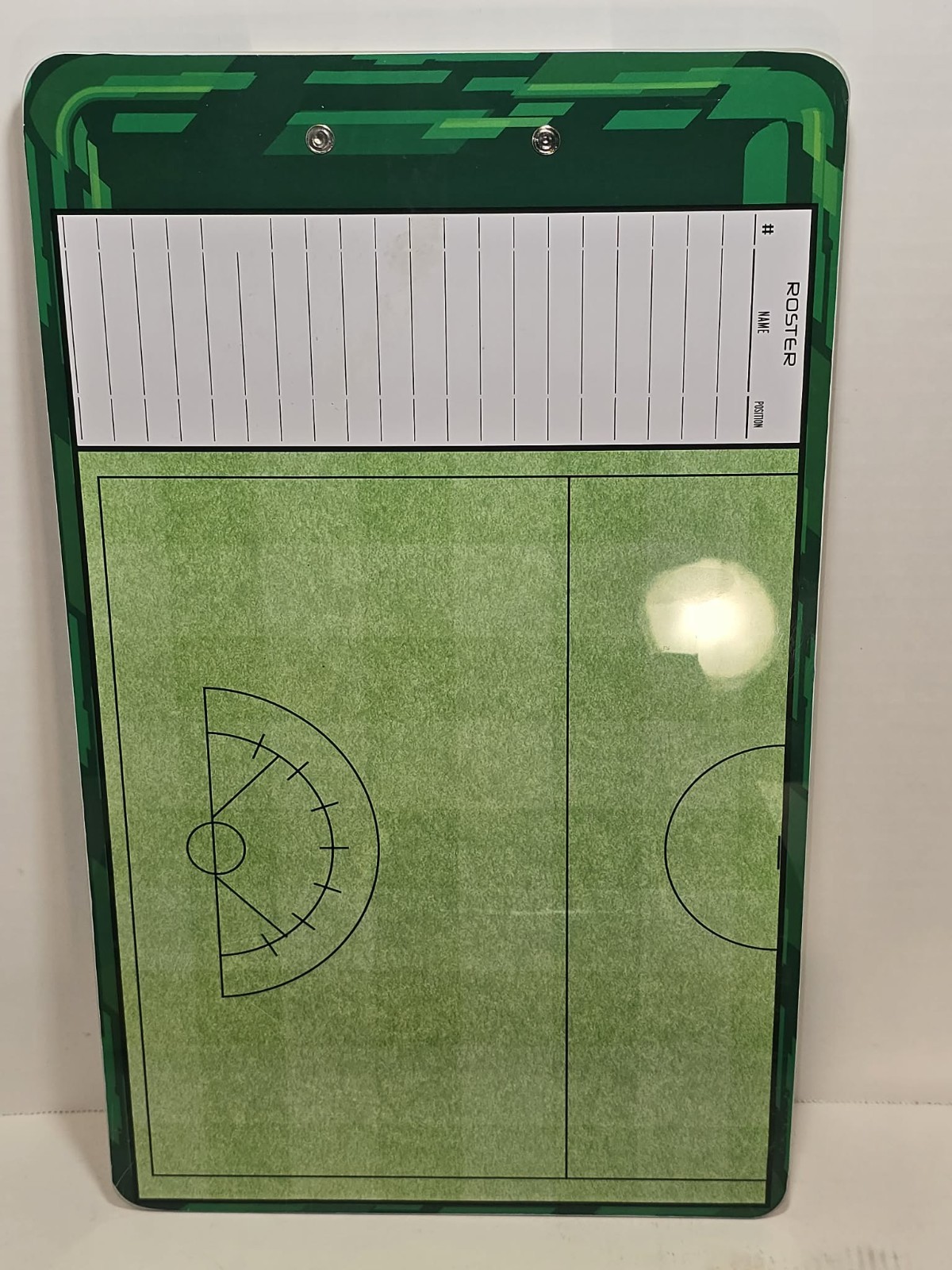 GoSports Lacrosse Coaching Clipboard Double-Sided Strategy Board EUC