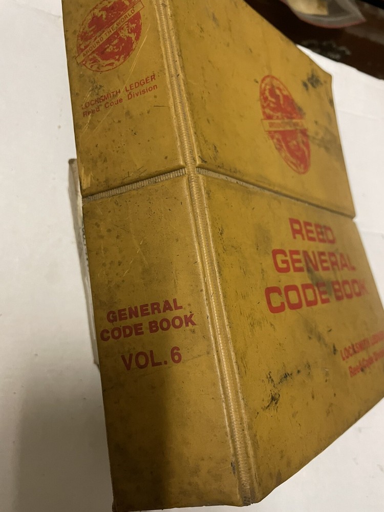 Locksmith - Reed General Code Books - Choose Volume