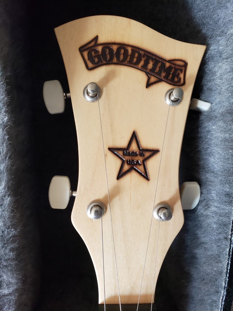 Deering Goodtime 5-String Banjo/ Resonator Maple USA & Hardshell Case