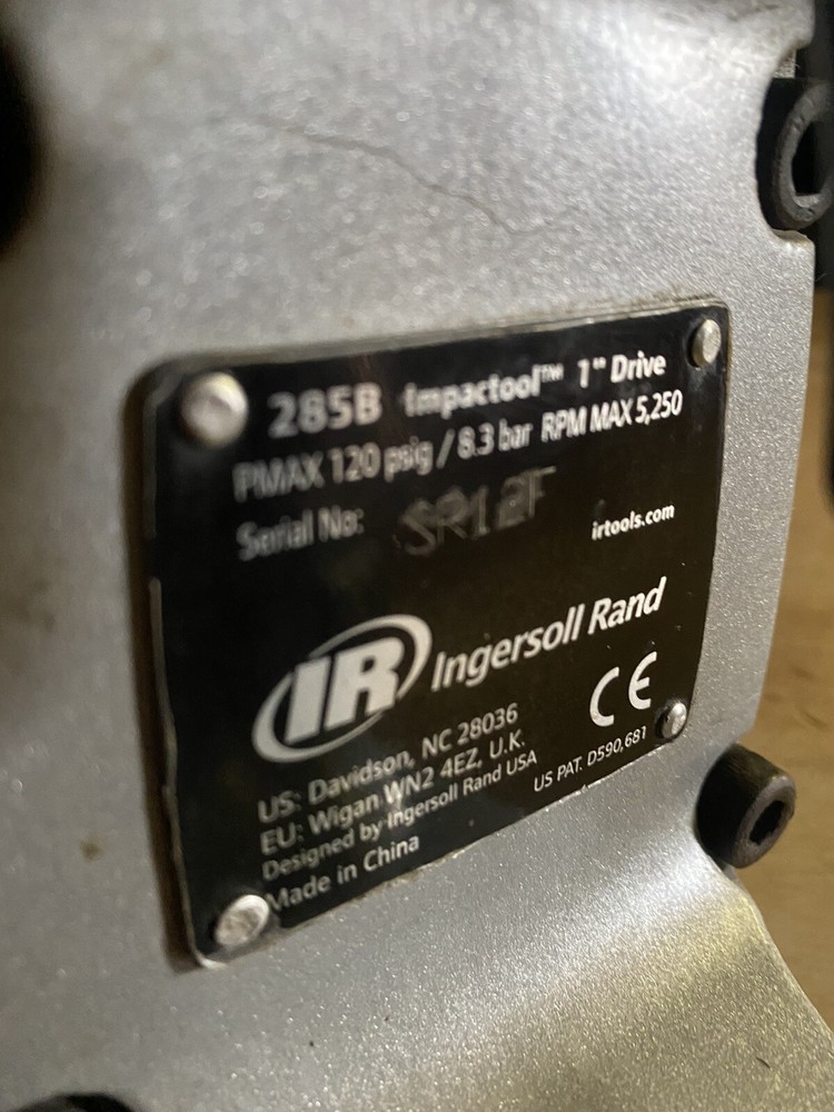 Ingersoll Rand 285B 1”Drive Impactool