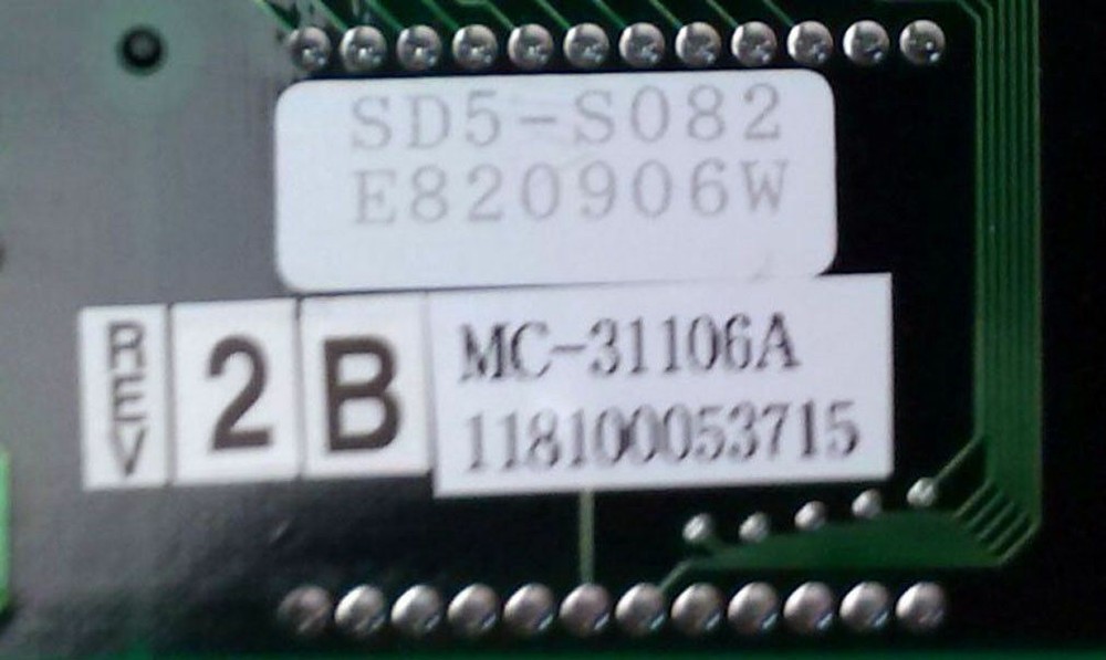 TEL Tokyo Electron MC-31106A PCB Assembly, Used