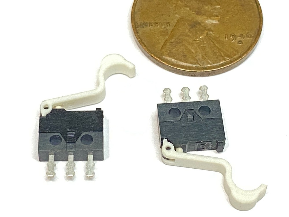 4 Pieces MX-1210 NC NO Microswitch Reset mini small Micro Limit Switch Lever