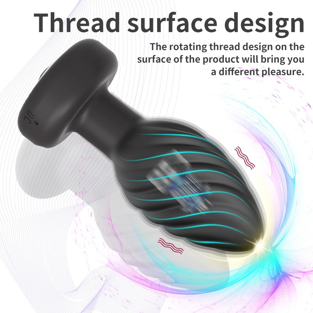 Remote Control Anal Plug Vibrator, 10 Modes Vibrating Butt Plug, Small Butt Plug