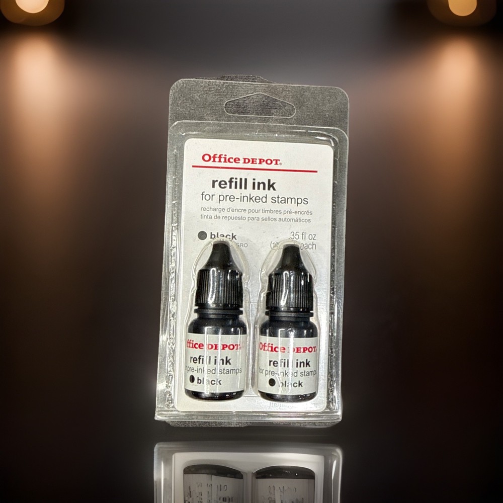 Office Depot Refill Black Ink
