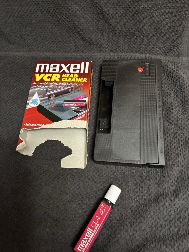 Maxwell  VCR Head Cleaner Wet  Type VP-200