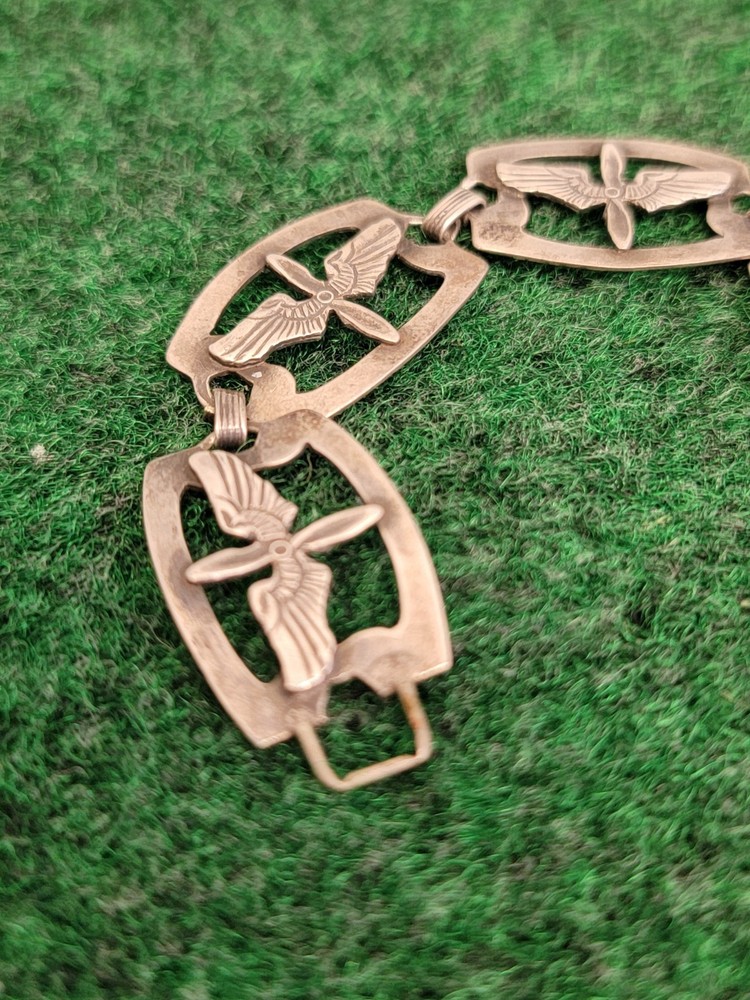U.S. Army Air Forces Air Sterling Bracelet.
