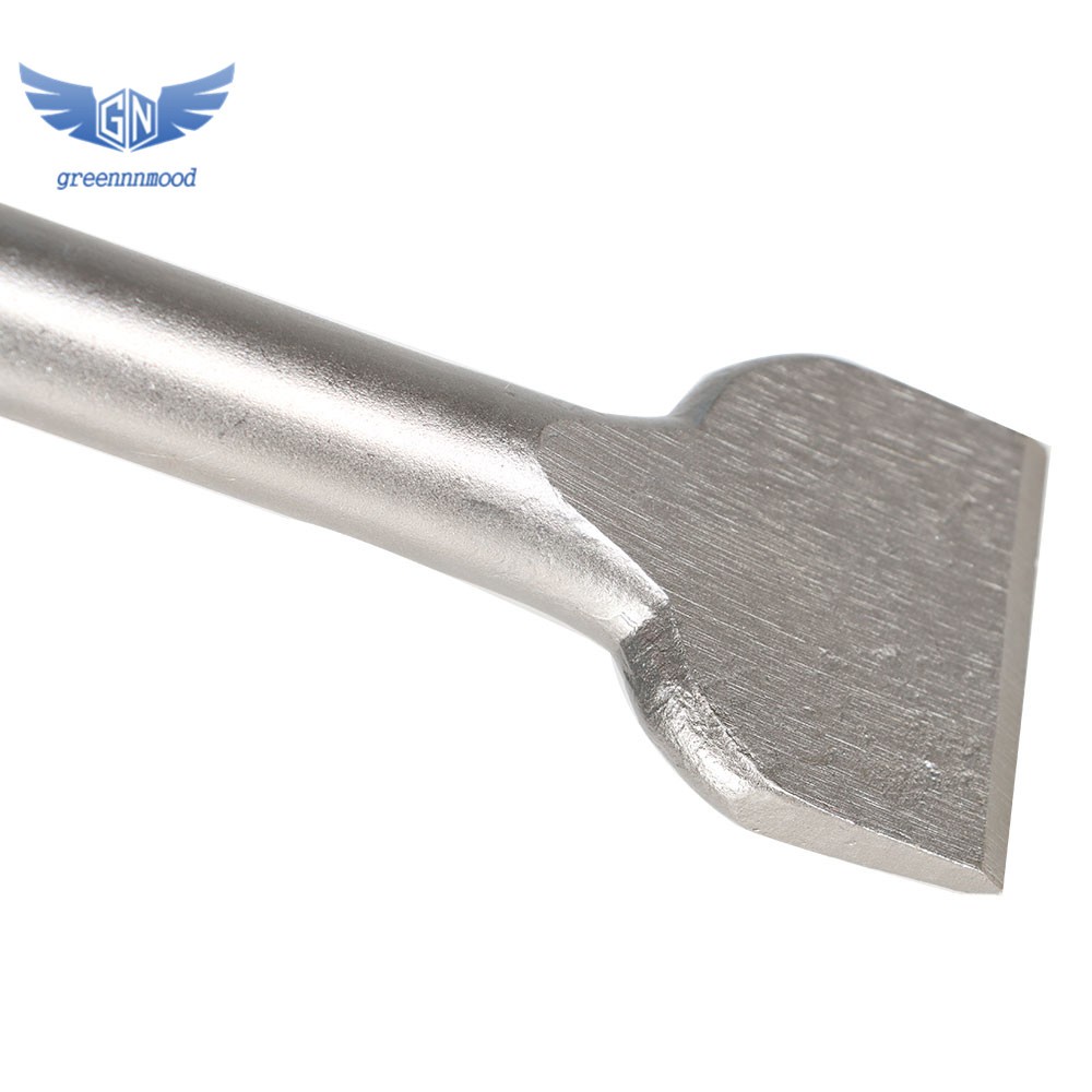 16-Inch SDS Max Chisel Set Heavy Duty Rotary Hammer Chisel Bit Set 3Pcs Silver