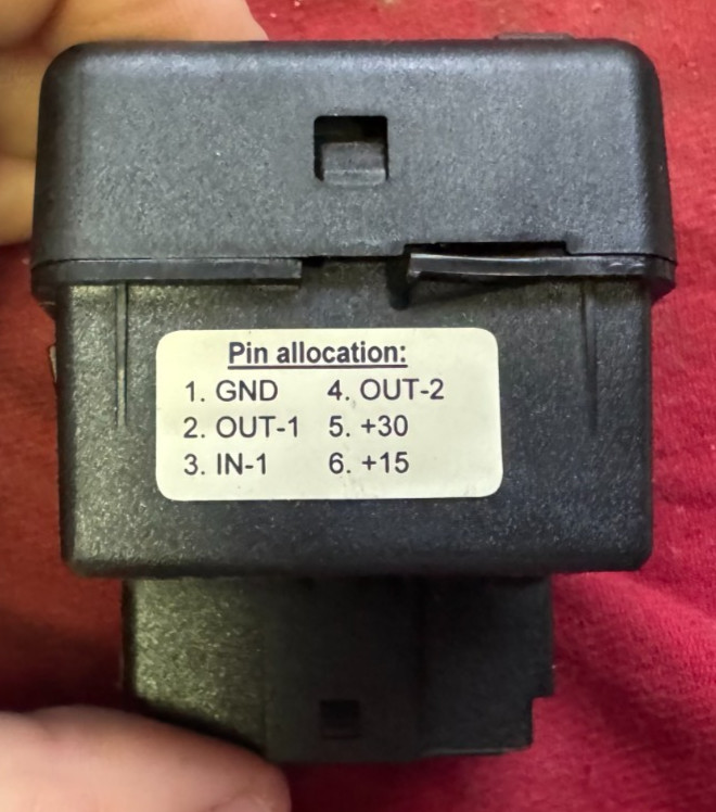 VOLVO TEMP CONTROL SLEEPER ,OEM, climate 1078469-3
