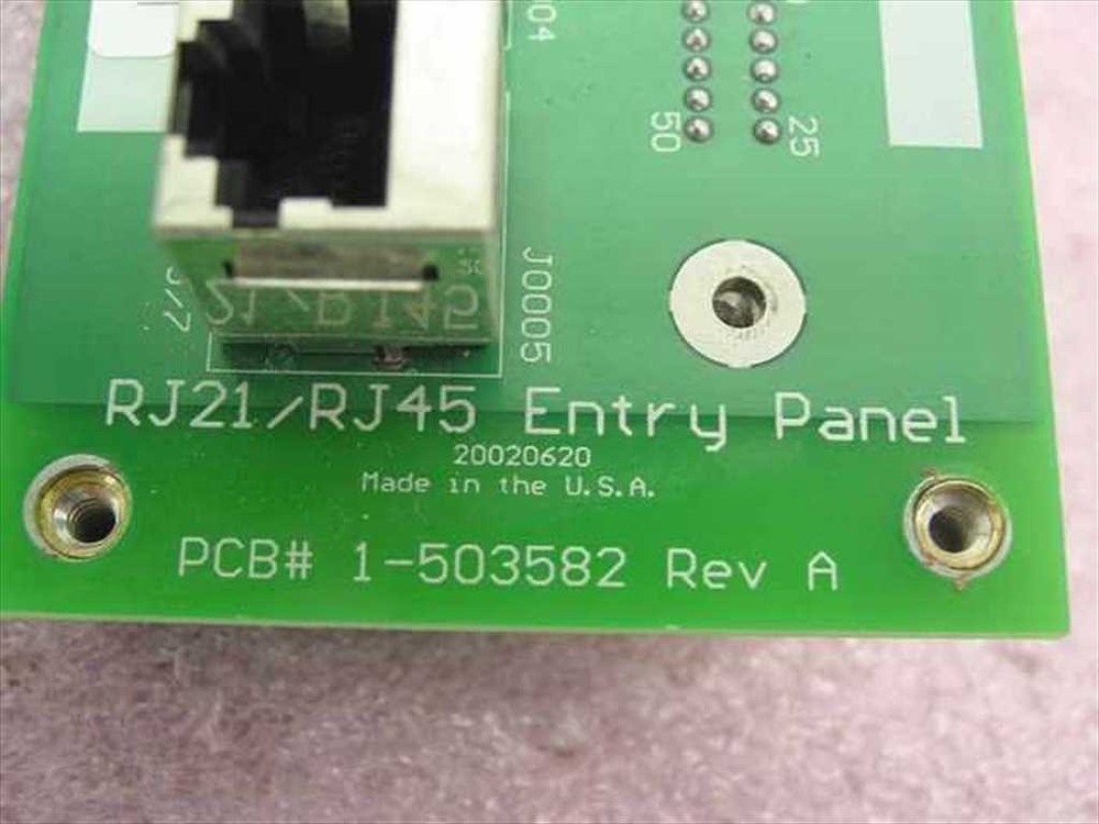 GNP Computers PDSi RJ21/RJ45 Entry Panel 1-503582
