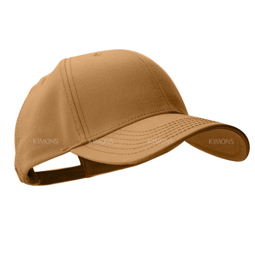 Constructed Cotton Baseball Cap Hat Adjustable Polo Style Plain Solid Men Women