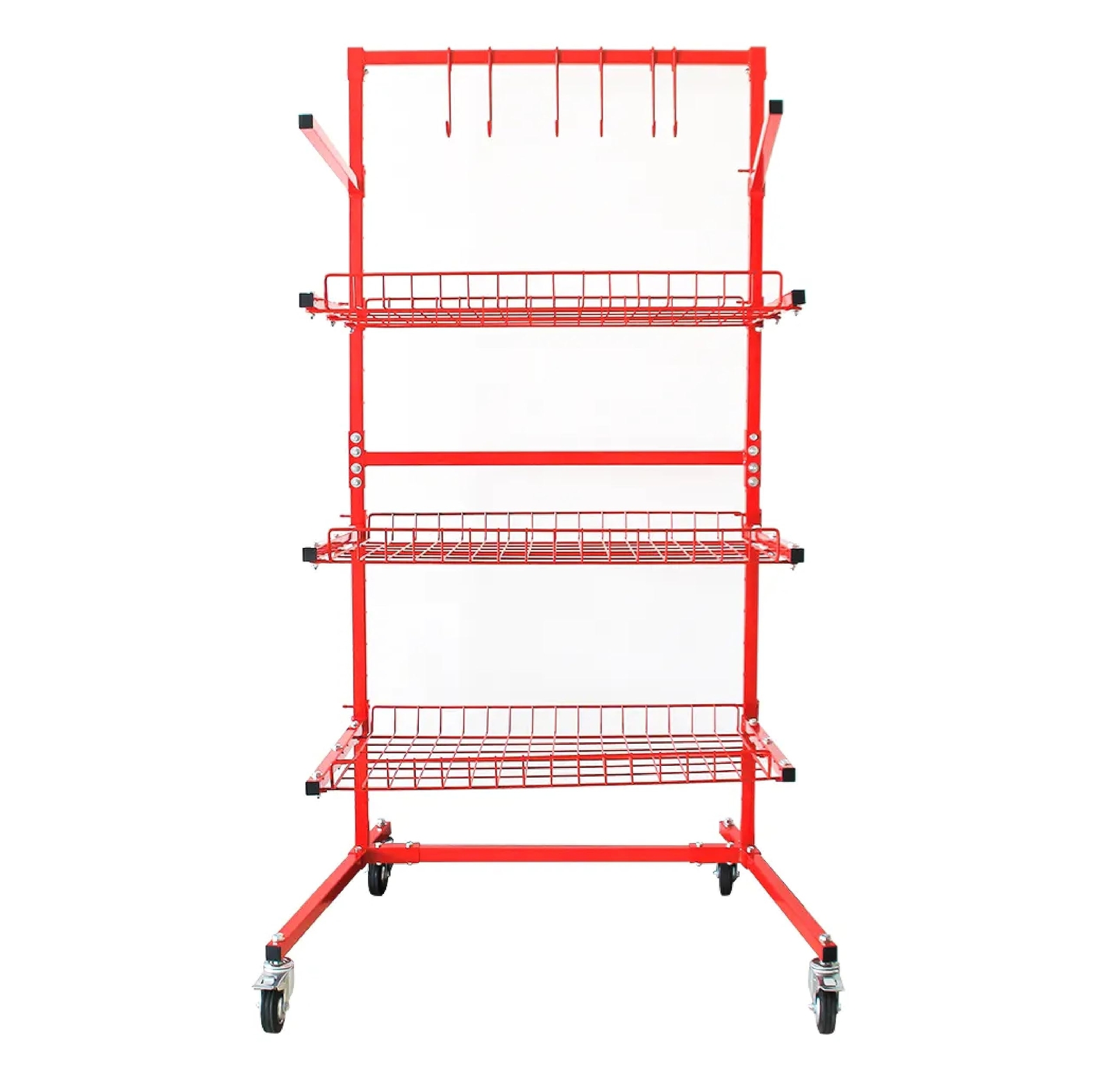 Automotive Parts Management Storage Cart - B Series - Shelves Workshop Trolley