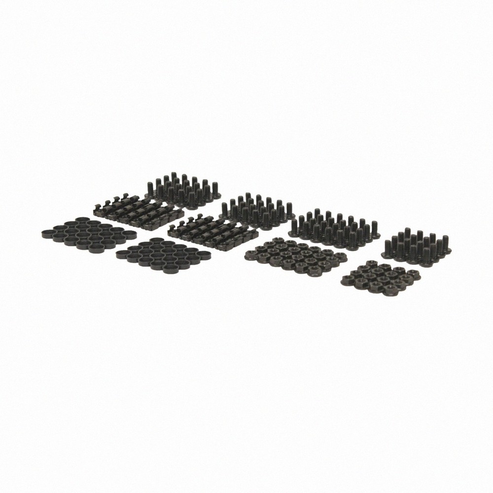 42U Movable 19" 2 Post Open Frame Heavy Duty IT Network Data Server Rack