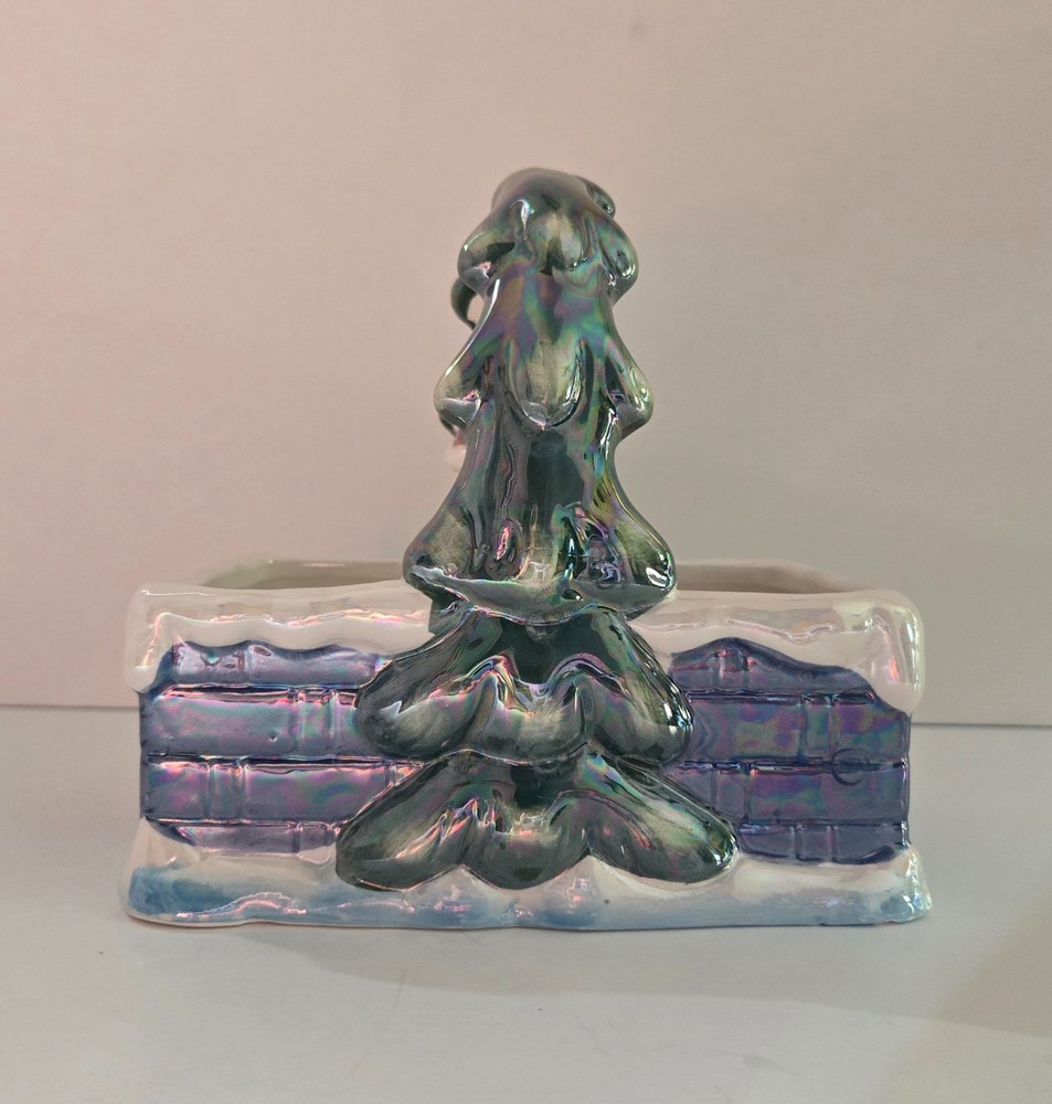 Christmas Ceramic Santa Candy Dish