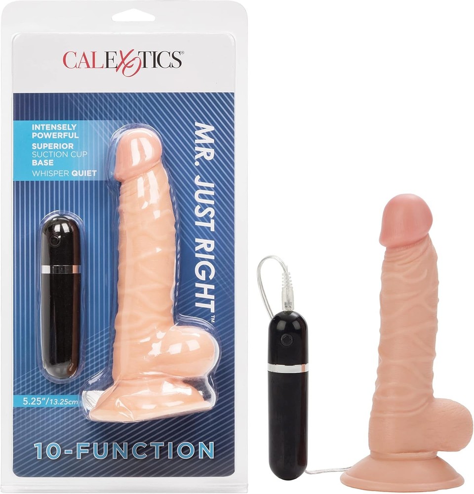 CalExotics 10-Function Mr. Just Right Super Seven Dong - Ivory