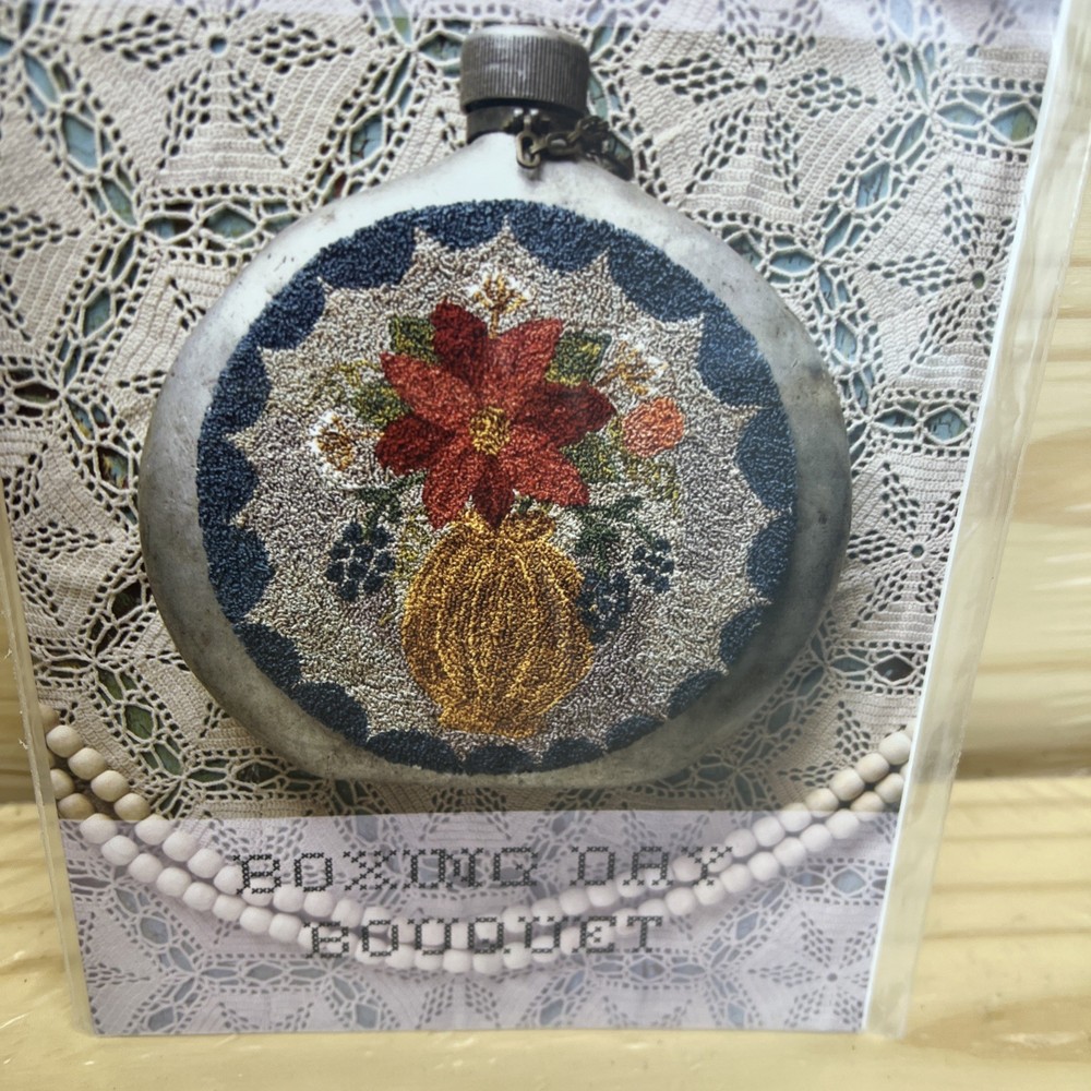 Set of 2 Punch Needle Patterns With Thy Needle & Thread Heartstring Samplery
