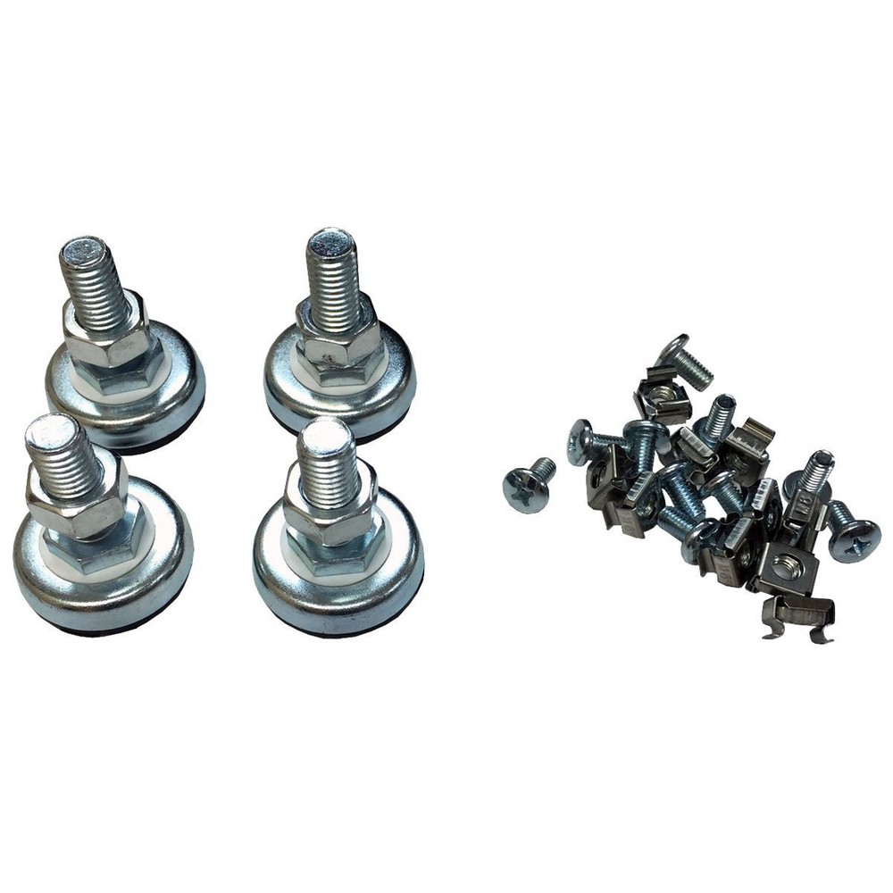 6U E-Pro Series Wall Mount Cabinet Rack Enclosure - Black - Electriduct