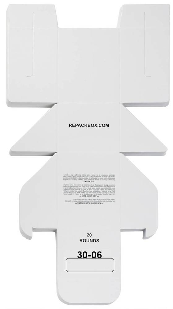 30-06 SPRINGFIELD - REPACKBOX® 3 SAMPLE BOXES - Military Cardboard Ammo Box
