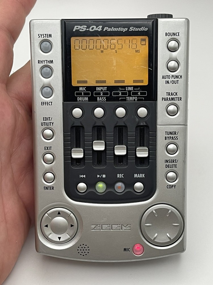ZOOM PS-04 Palmtop Studio Portable Multi-Track Recorder