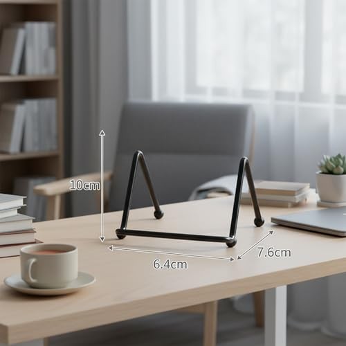 4 Pack Easel Stand, Multi - Purpose Holders for Picture Frames, Plate Display