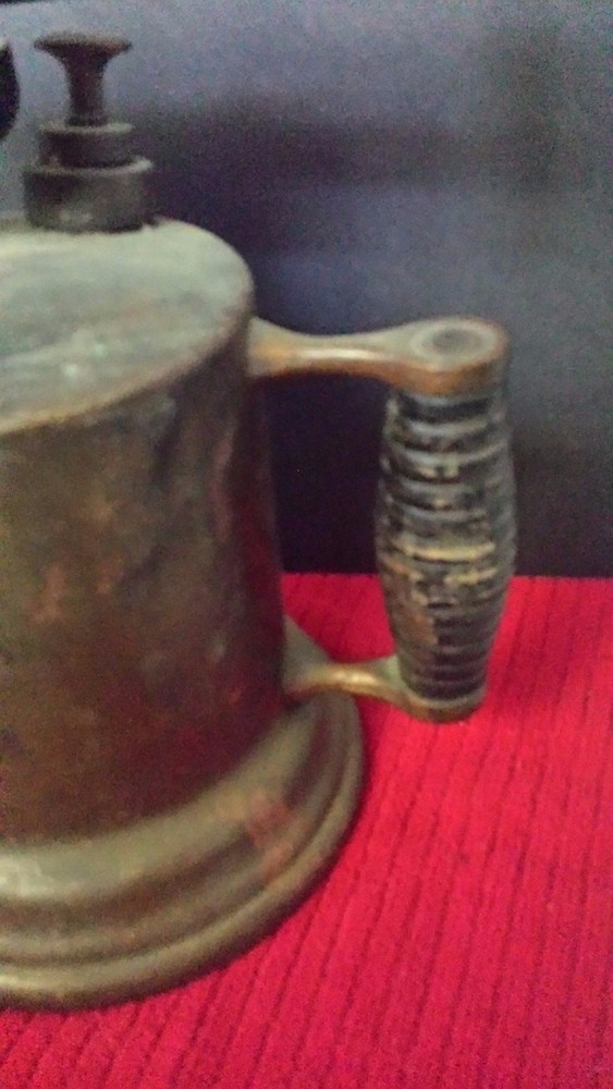 Antique brass blow torch