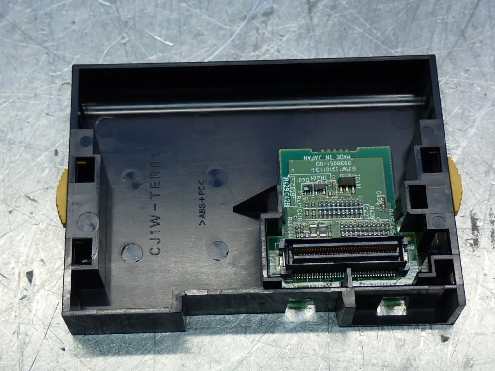 OMRON CJ2H-CPU64-EIP CPU MODULE UNIT WITH CJ1W-TER01 END PLATE 160K DATA MEM