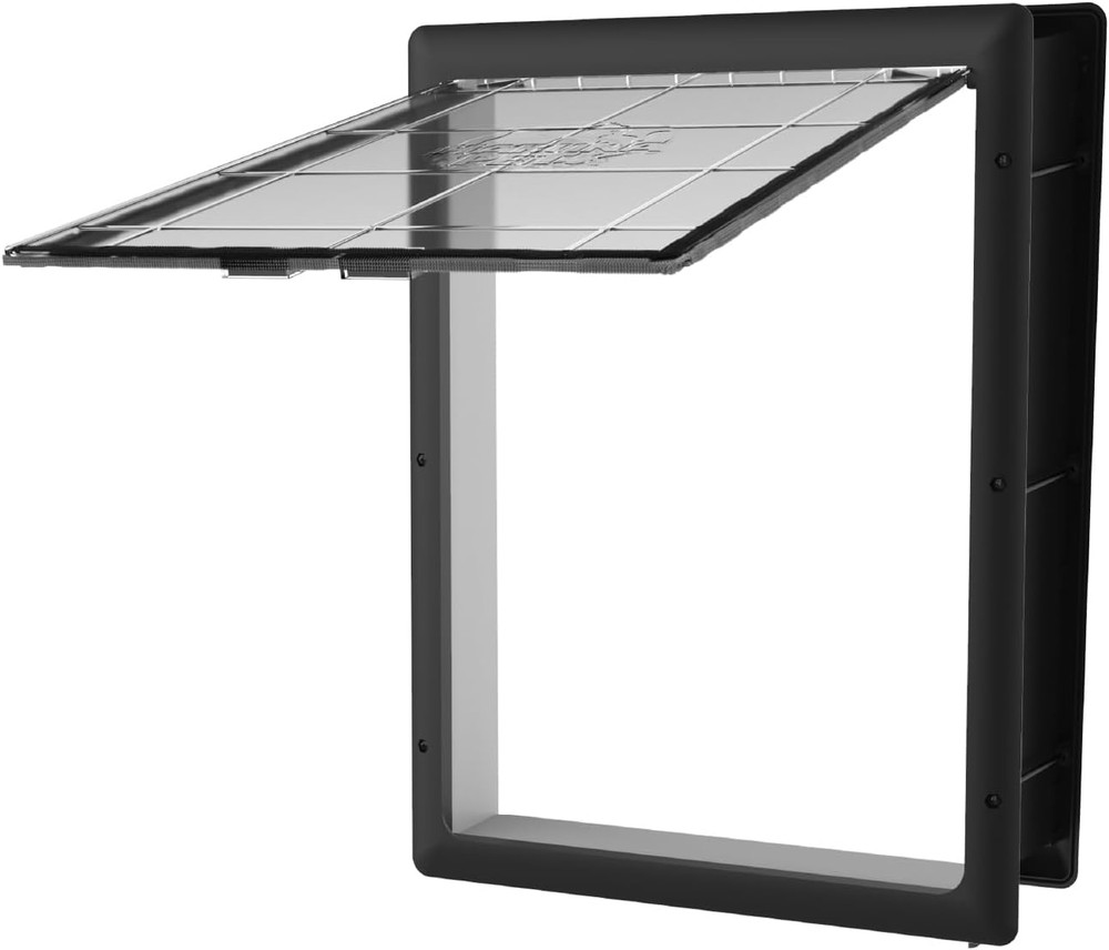 Essential Pet Door, Large, Black