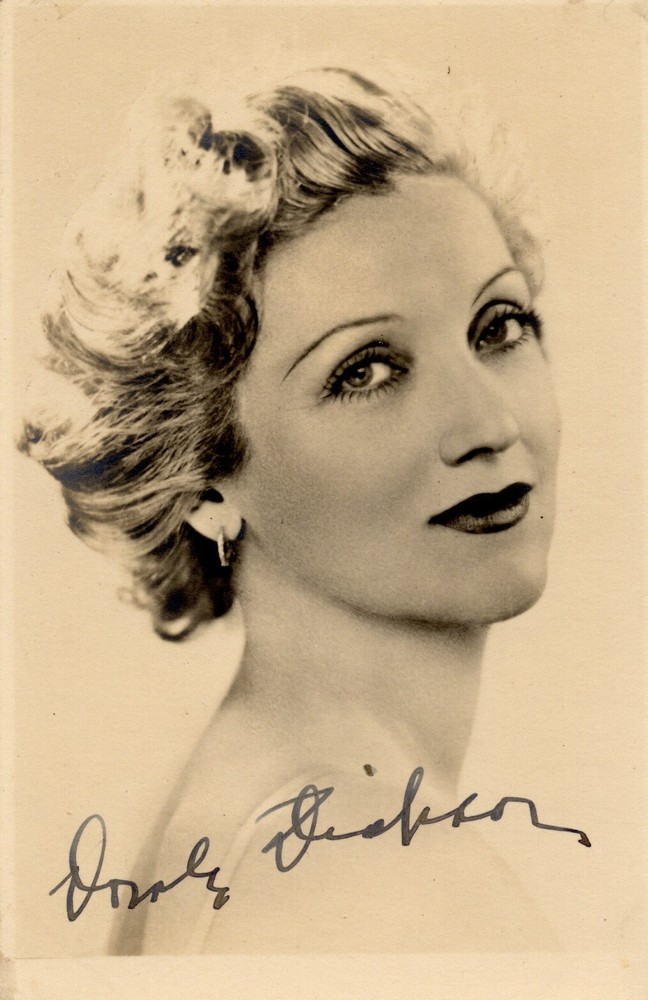 Dorothy Dickson- Signed Vintage Postcard