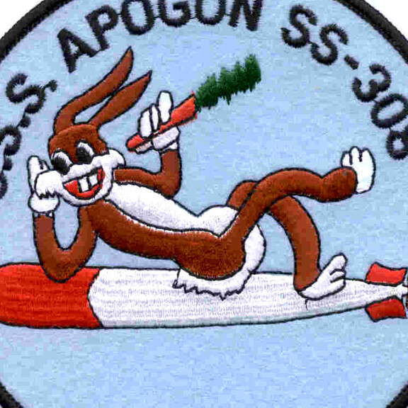 SS-308 USS Apogen Patch - Large