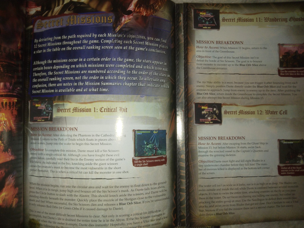 BradyGames Official Strategy Guide Devil May Cry