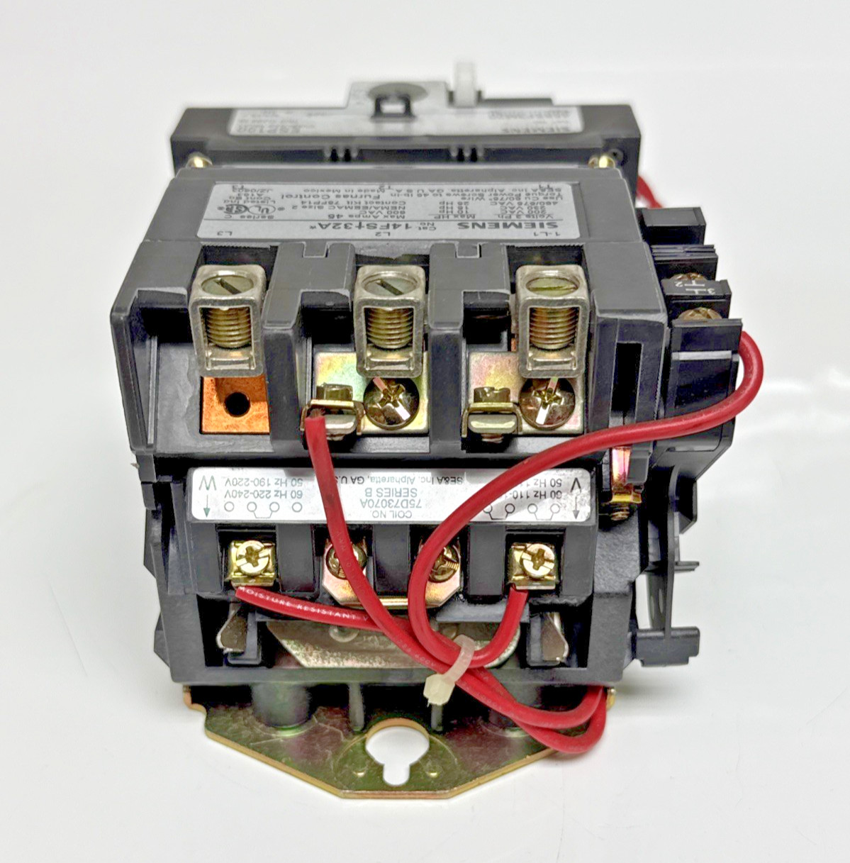 Siemens 14FSF32AA Size 2 Magnetic Starter 3P 3Ph ESP100 Overload 13–27A