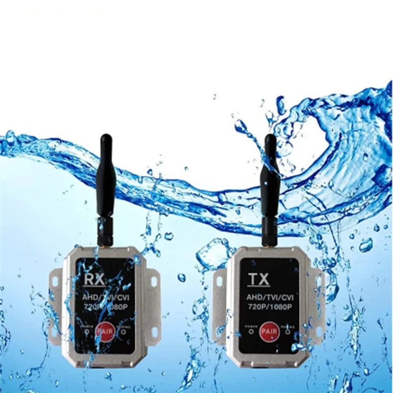 AHD Wireless Transceiver Transmitter/Receiver for Up T 1080P Wired Truck Camera