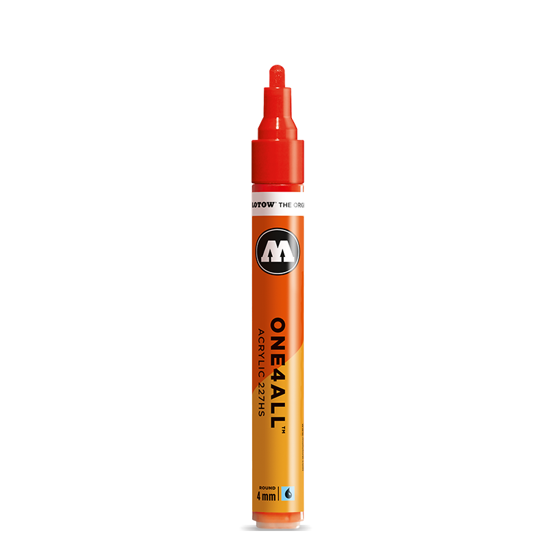 Molotow ONE4ALL 227HS 4MM Single Acrylic pump markers graffiti art supplies
