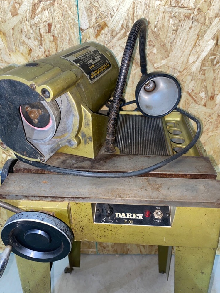 Darex E-90 Endmill Sharpener missing tool Tested/Working Parts (RKF)