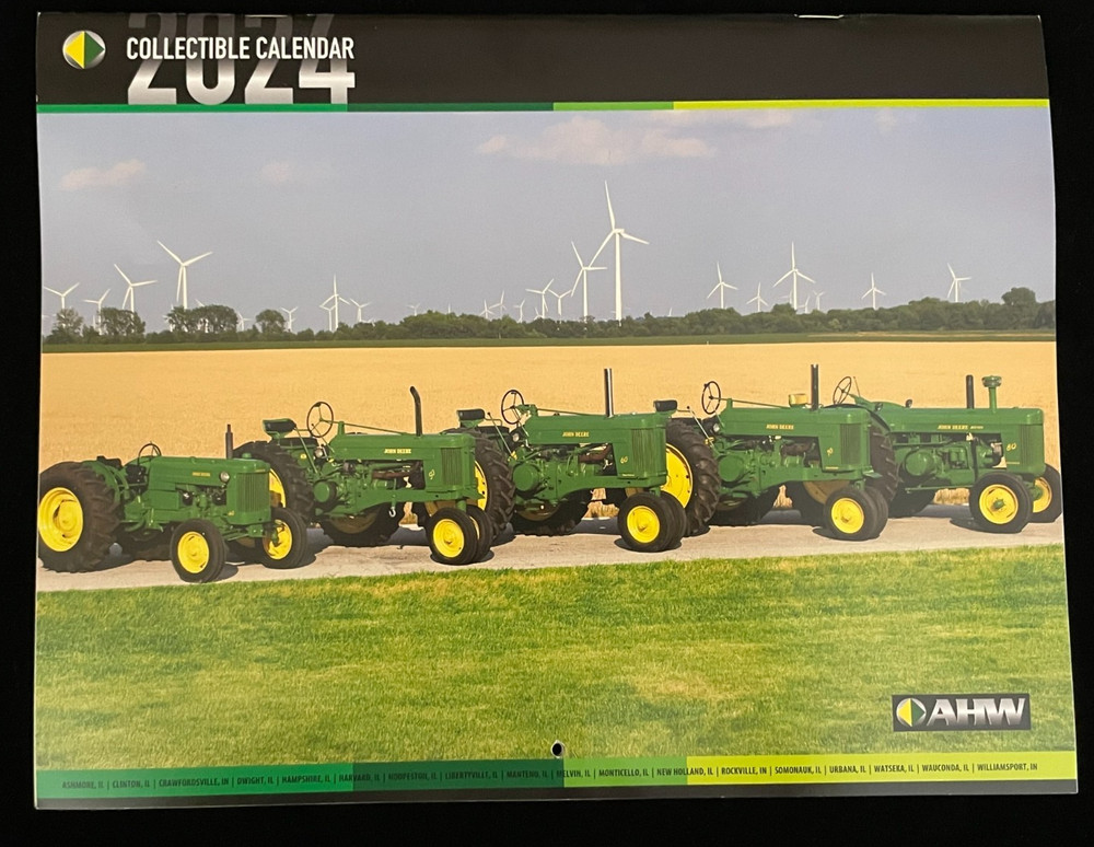 JOHN DEERE 2024 CALENDAR