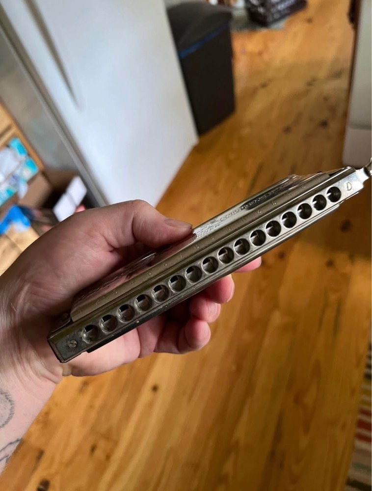 Vintage Hohner 64 Chromonica Harmonica C