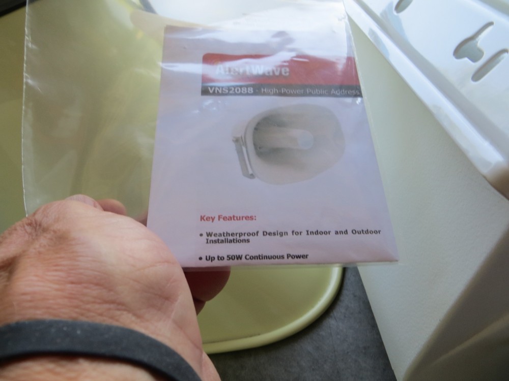 Visiplex Alert System 2 AV CONTROLLERS 4 SPEAKER SYSTEM