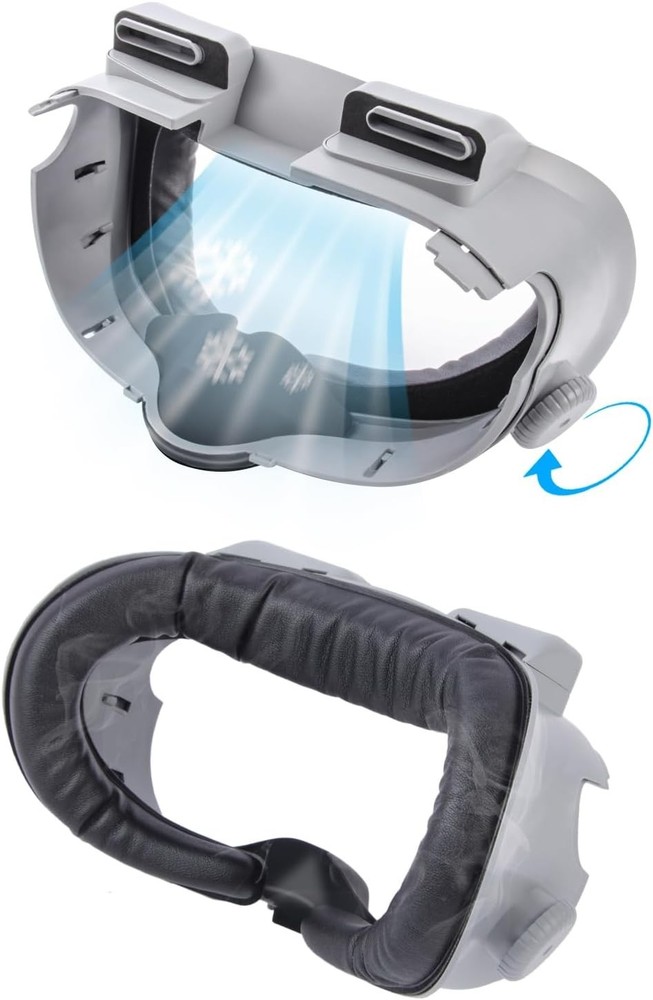 Face Cover Pad Facial Interface Compatible with Meta Oculus Quest 3 Accessories,