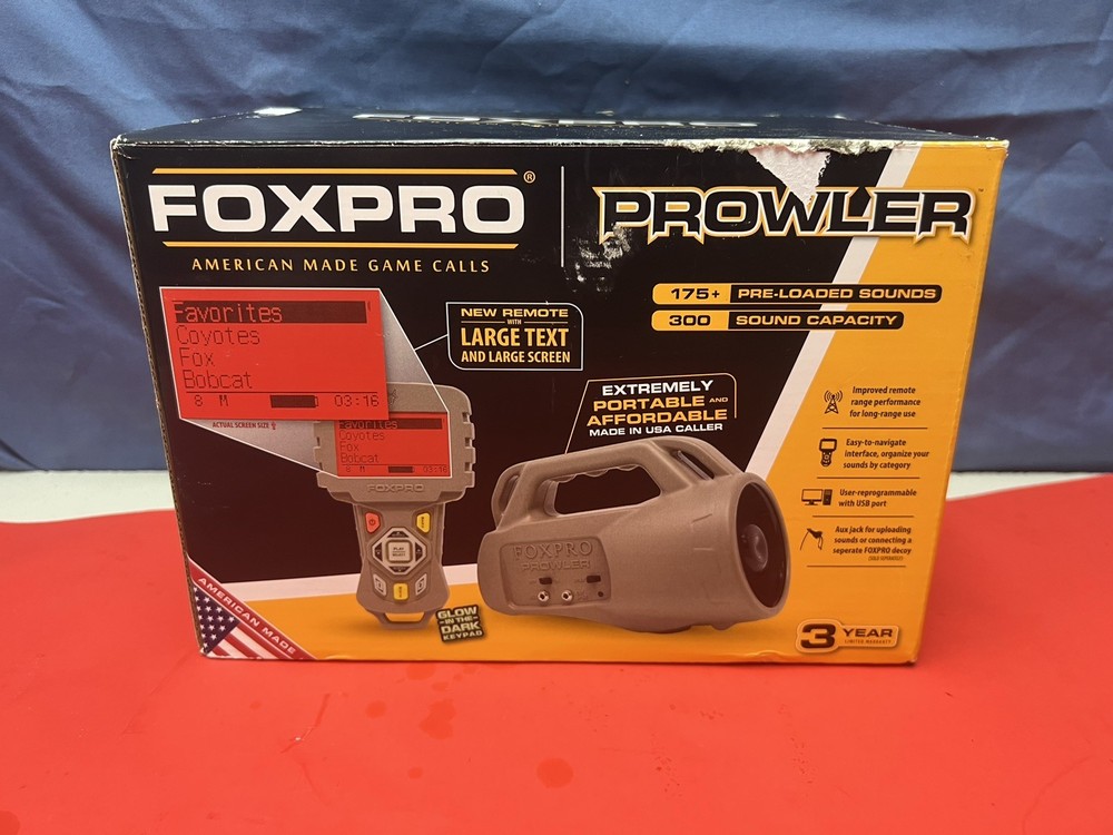 FOXPRO PROWLER GAME CALLER WITH BOX