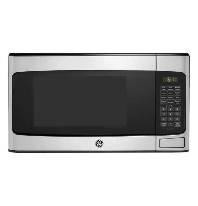 GE 1.1 Cu. Ft. Capacity Countertop Microwave Oven | GCST11X1WSS