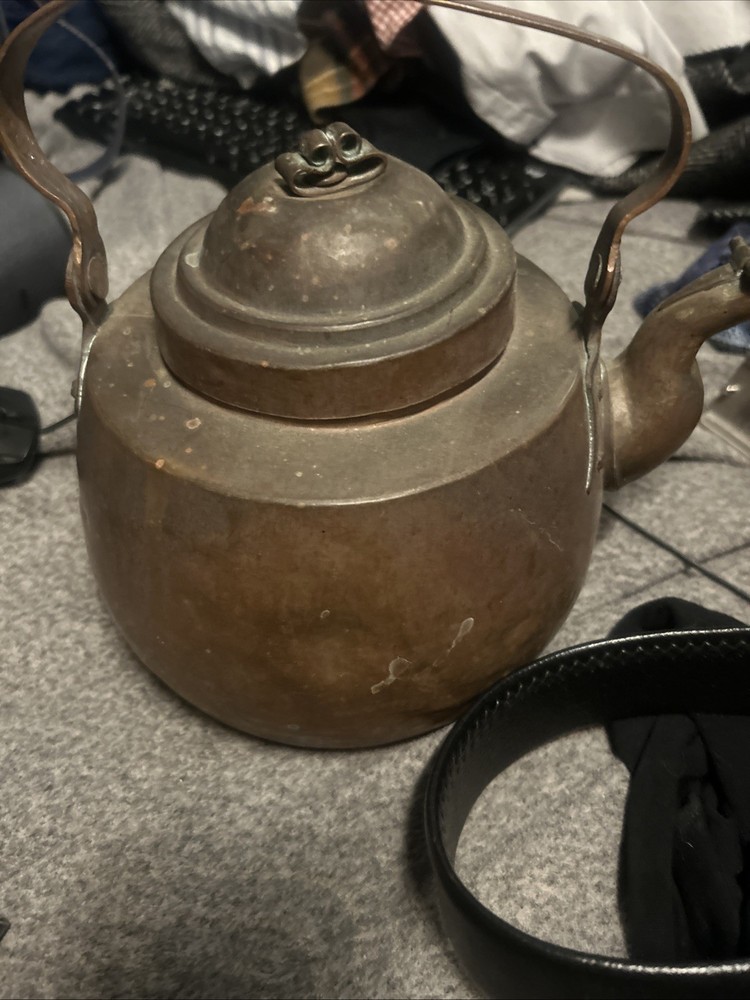 Antique Copper Kettle