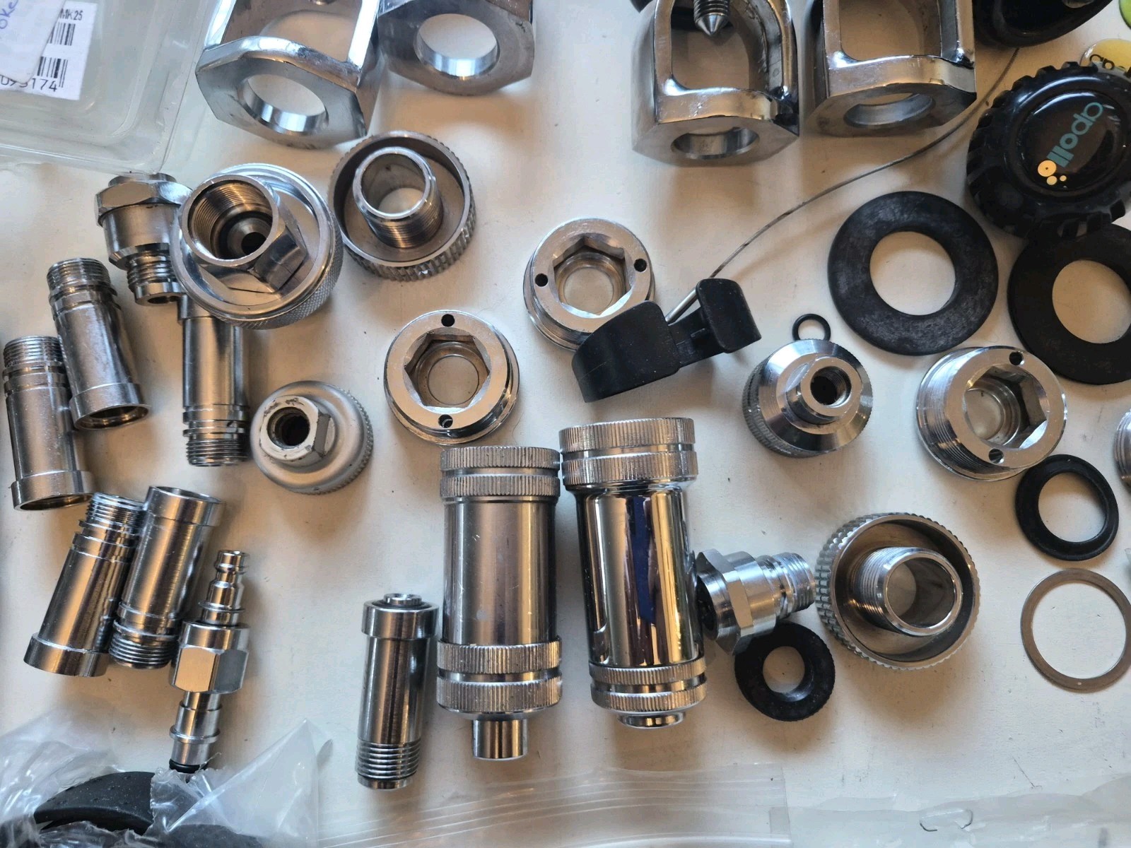 Huge Lot of Scuba Diving Equipment - Mares, Oceanic, Atomic, Apollo & More! Read