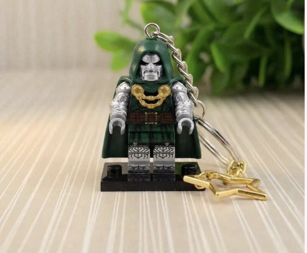 Dr. Doom Keychain - Custom Made Keychain