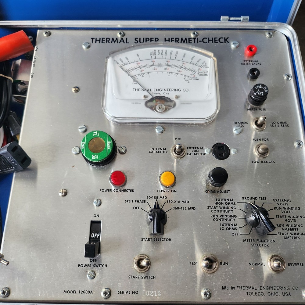 Thermal Engineering Hermeti Check model 12000a- NOT TESTED