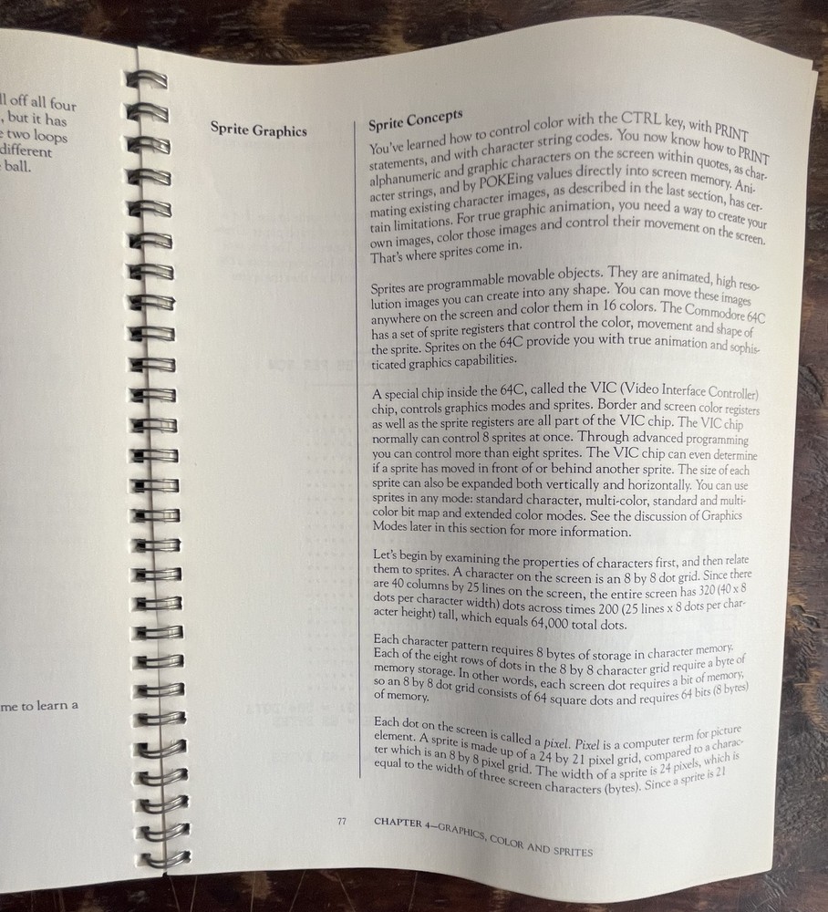 Original 1986 Commodore 64C Personal Computer System Guide-1st Printing Spiral