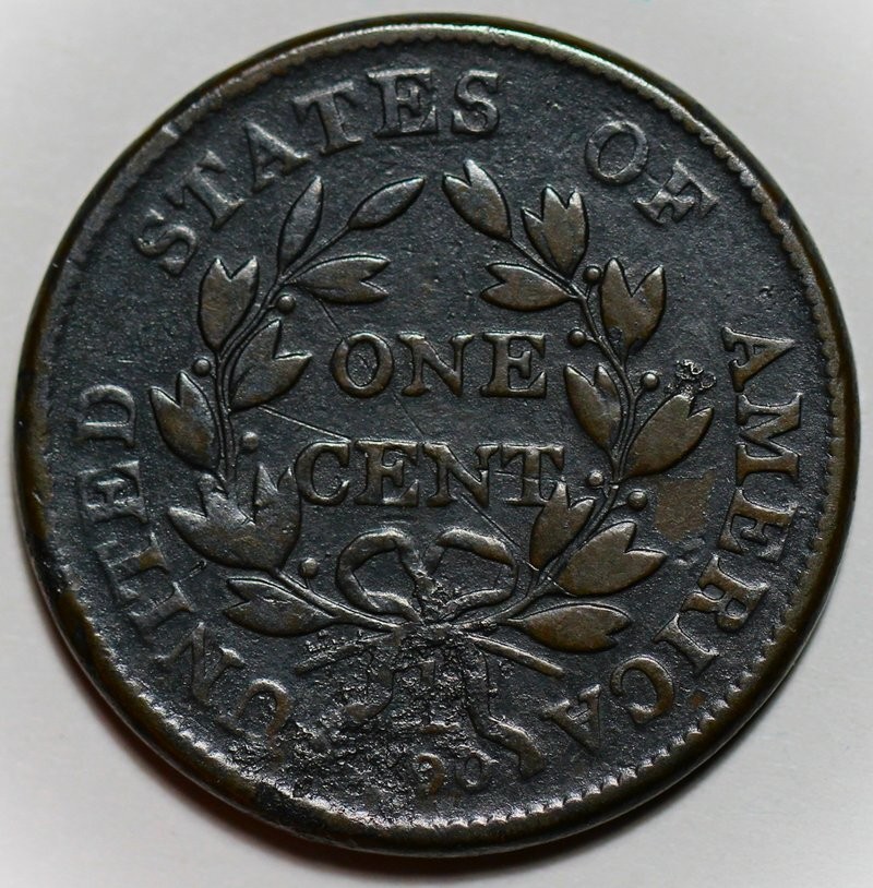 1801 Draped Bust Large Cent (S-224) - US 1c Copper Coin