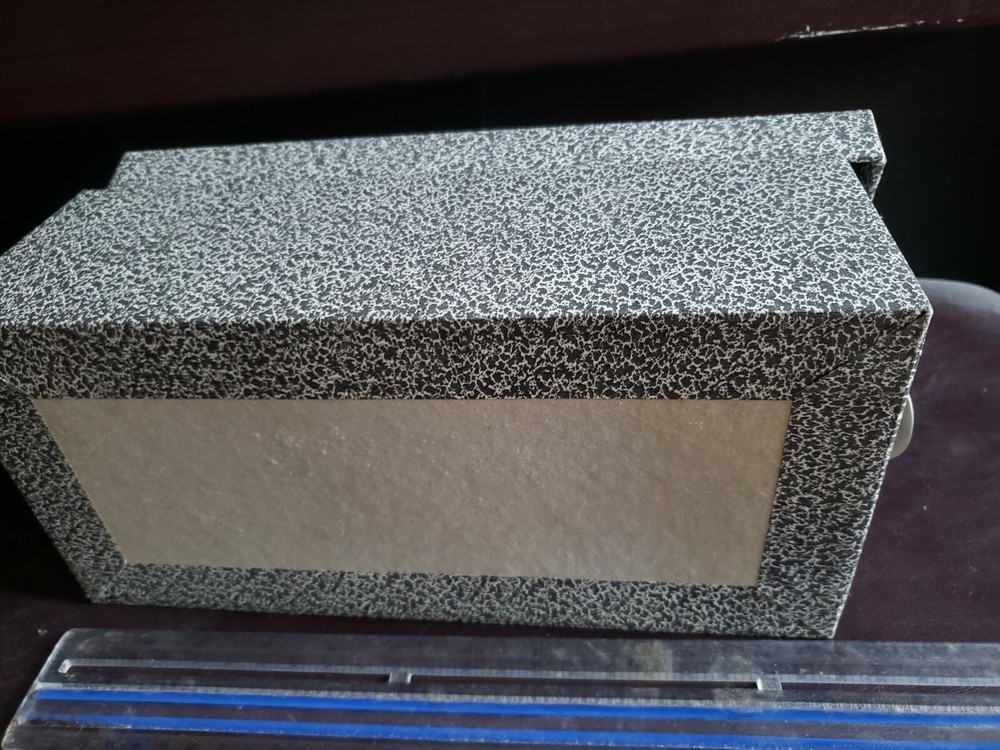 Globe-Weise Card Catalog Box