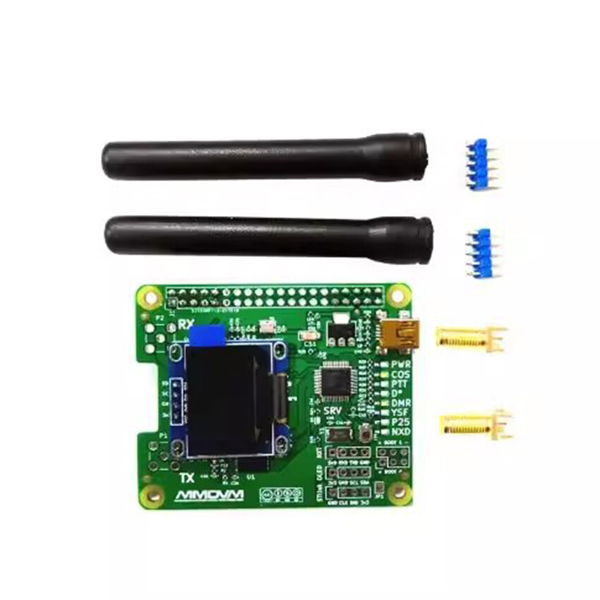 MMDVM Motherboard Hotspot Board Duplex with Screen Antenna Part for Raspberry Pi